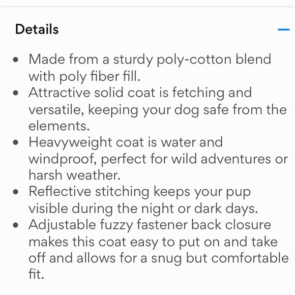 PetRageous Designs Juneau Insulated Dog Jacket, Teal, Medium - Picture 9 of 10